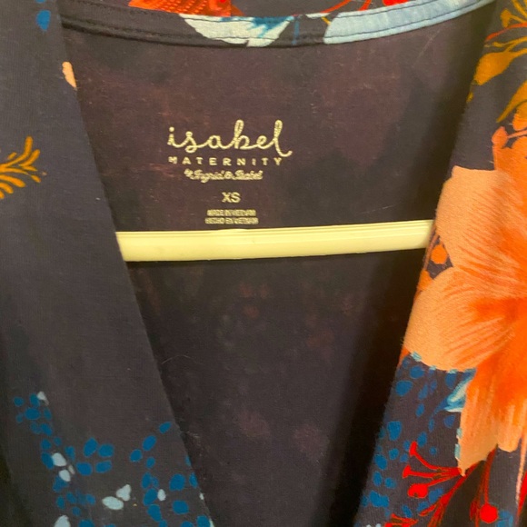 Isabel Maternity floral dress - Picture 2 of 2